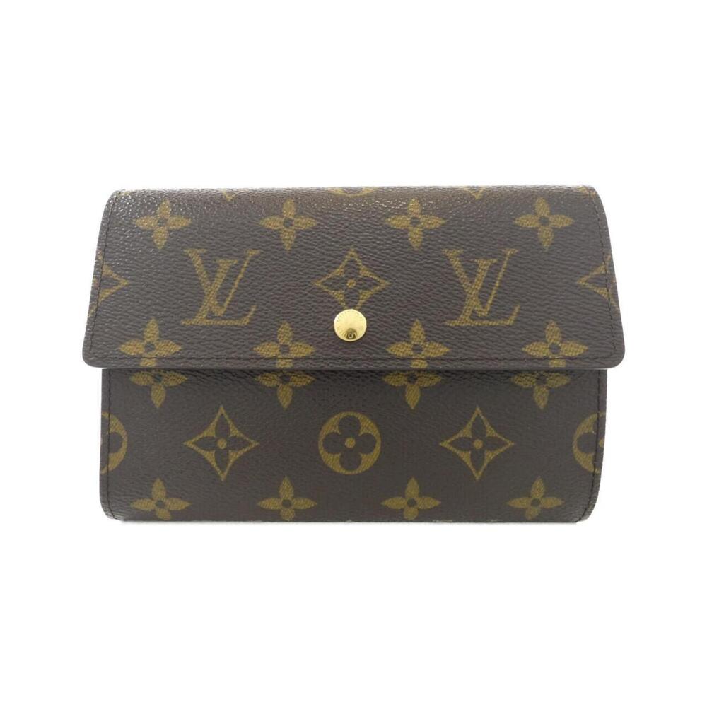 Louis Vuitton Monogram Portefeuille Tresor Etui Papier M61202 Wallet